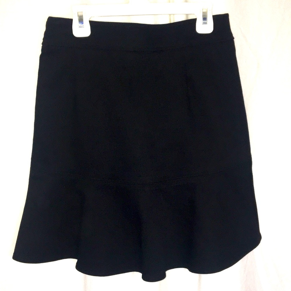 GAP Ribbed Peplum-hem Skirt